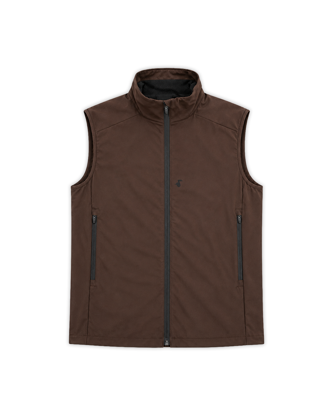 FlowShield Vest in Brown — front