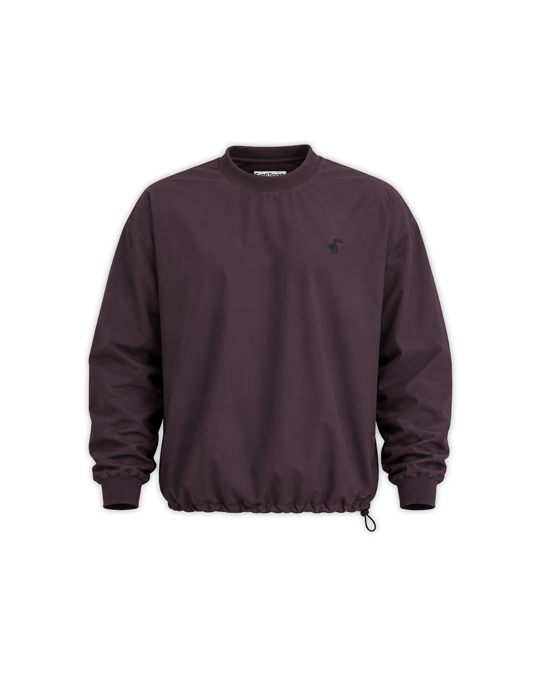 PlayOn Crew in Plum — front
