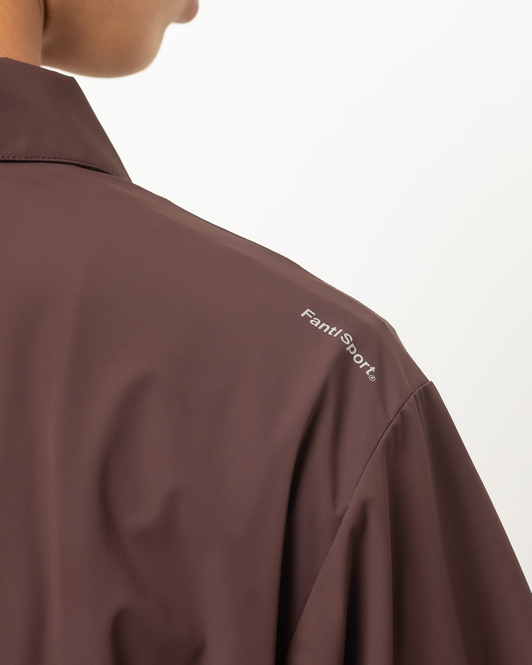 RangeLite Shirt in Maroon — detail