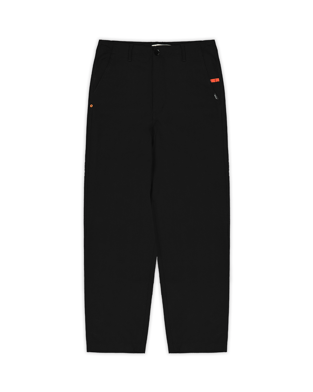 Peter Pant Black — Flat Front