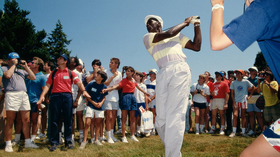 Why do the world's best athletes fall in love with golf?