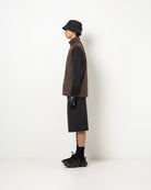 FlowShield Vest in Brown — side view