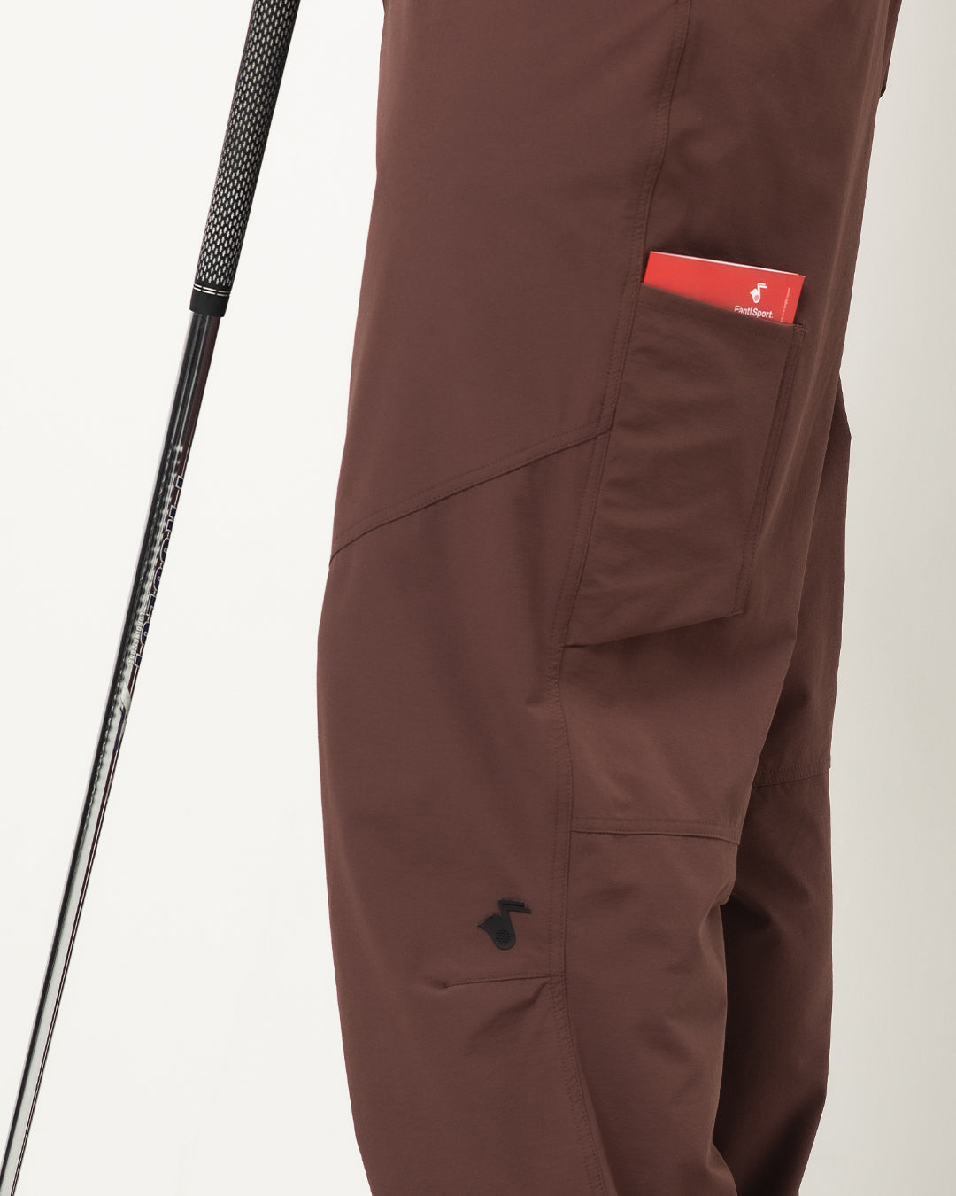 AllCourse Pant in Plum — detail