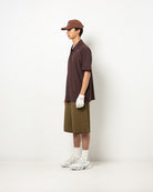RangeLite Shirt in Maroon — three-quarter view