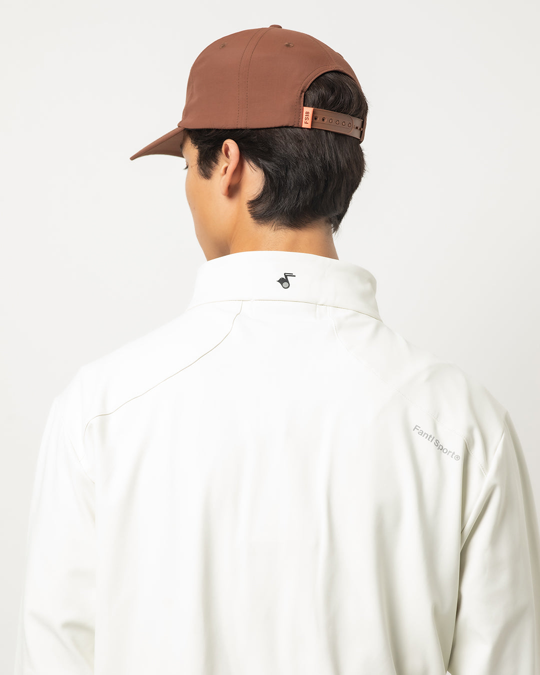 Cozy QuarterZip in Cream — detail