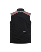 Wilton Vest Black/Brown — Flat Back