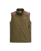 Wilton Vest Khaki — Flat Front