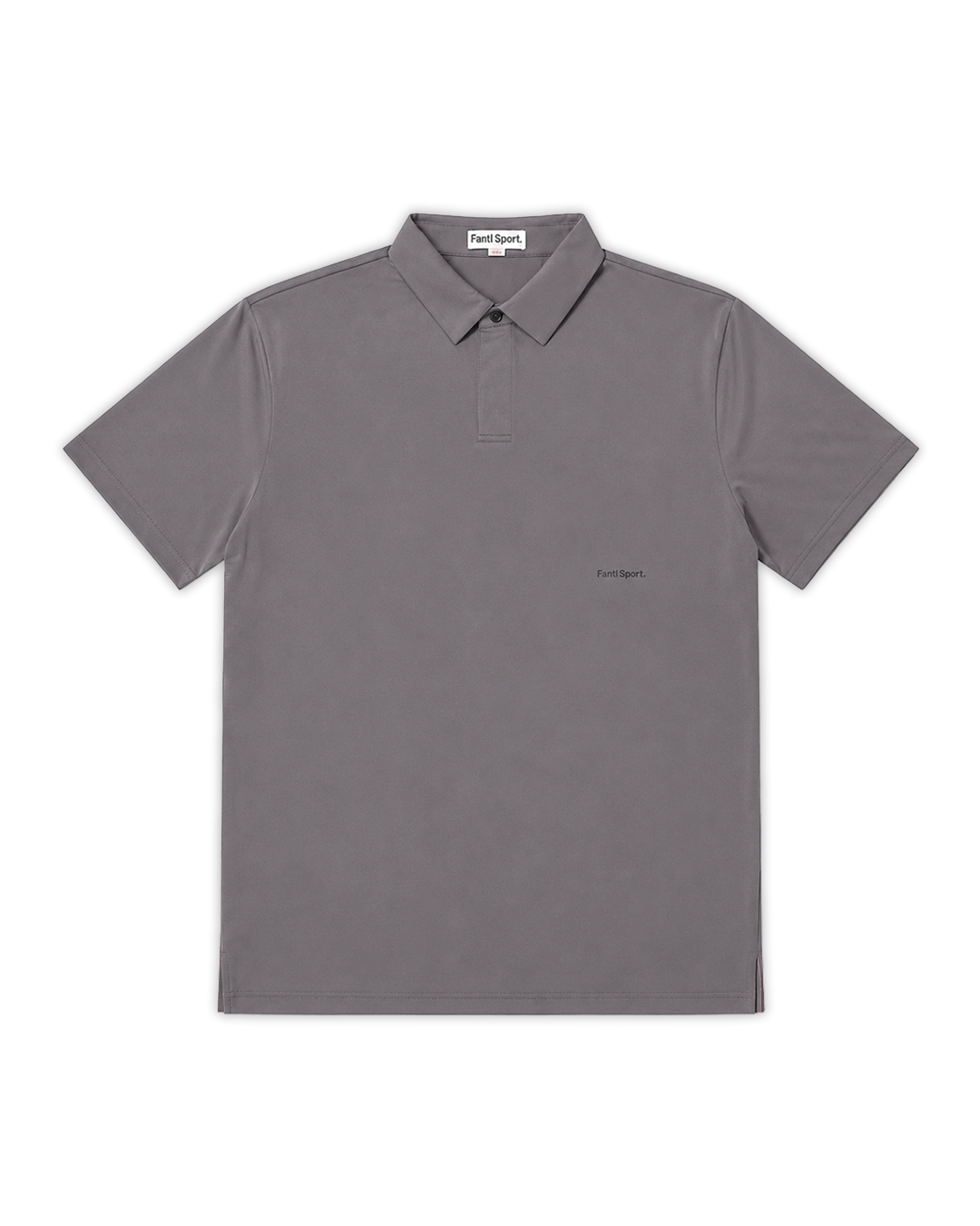 Cloud Polo Grey — Flat Front