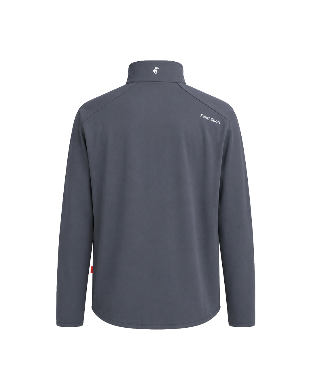Cozy QuarterZip in Slate Blue — flat lay
