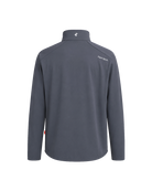 Cozy QuarterZip in Slate Blue — flat lay