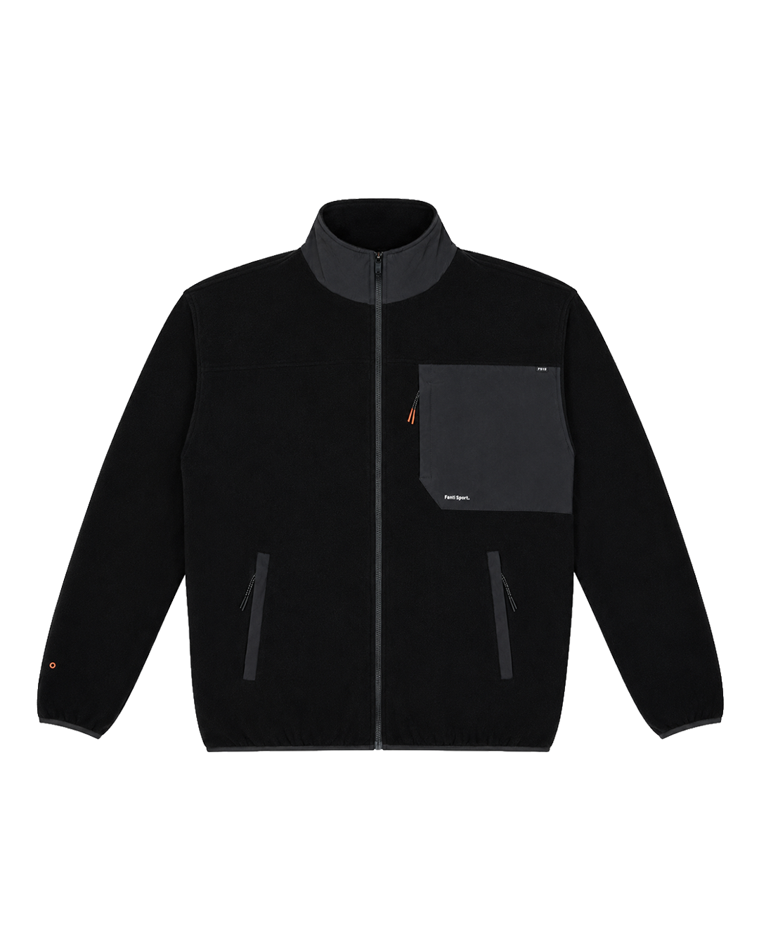 Fantl Fleece Black — Flat Front