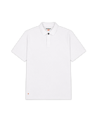 Bobsy S/S Polo White — Flat Front