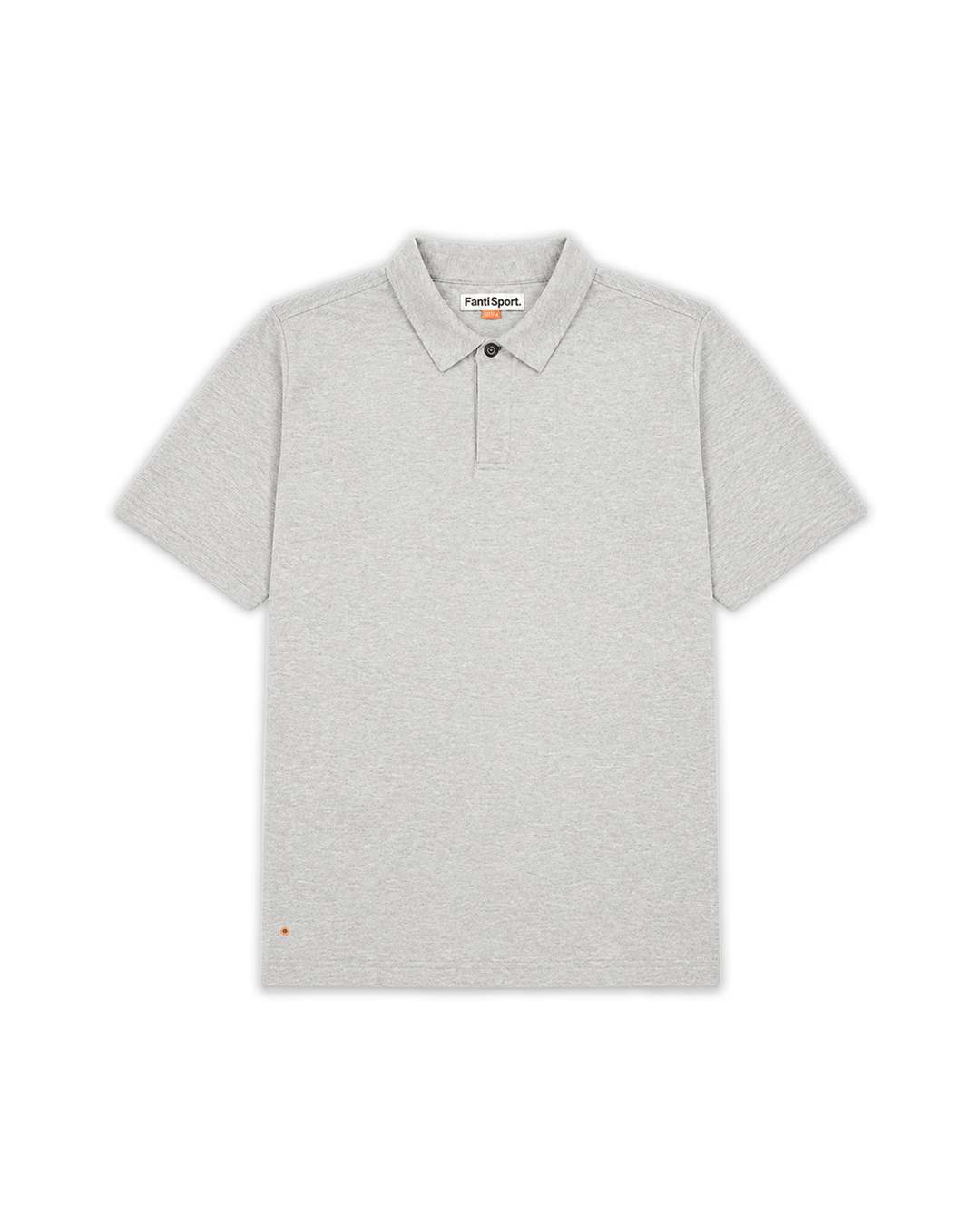 Bobsy S/S Polo Grey — Flat Front